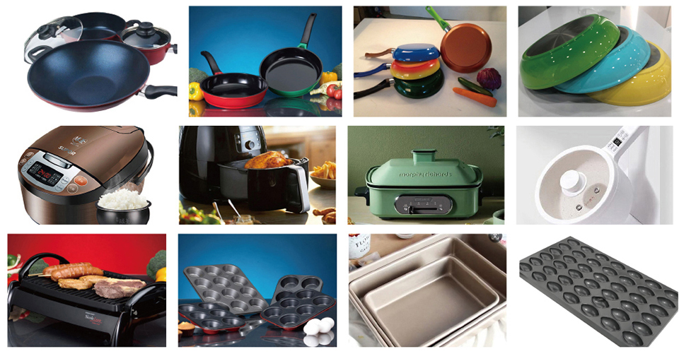 NS501系列聚酰亞胺涂料在小家電和五金產品上的應用