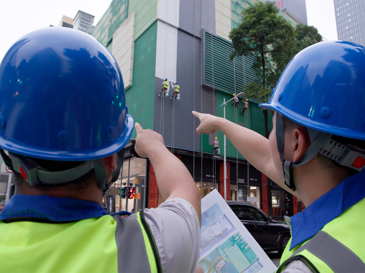 鋁幕墻翻新水性陶瓷涂料-水密陶