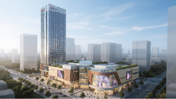 商業(yè)體外墻漆新選擇：百適涂無機(jī)涂料，仿真石效果，A級防火，20年不褪色