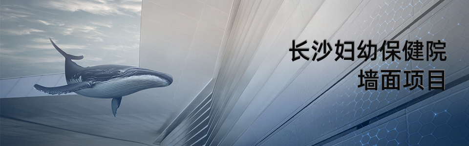 長沙市婦幼保健院建筑外觀 - 使用英特寶水性陶瓷涂料效果