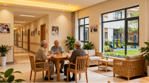 告別“單調(diào)白”：用色彩與百適涂無機陶瓷涂料，為養(yǎng)老院打造真正的“家”